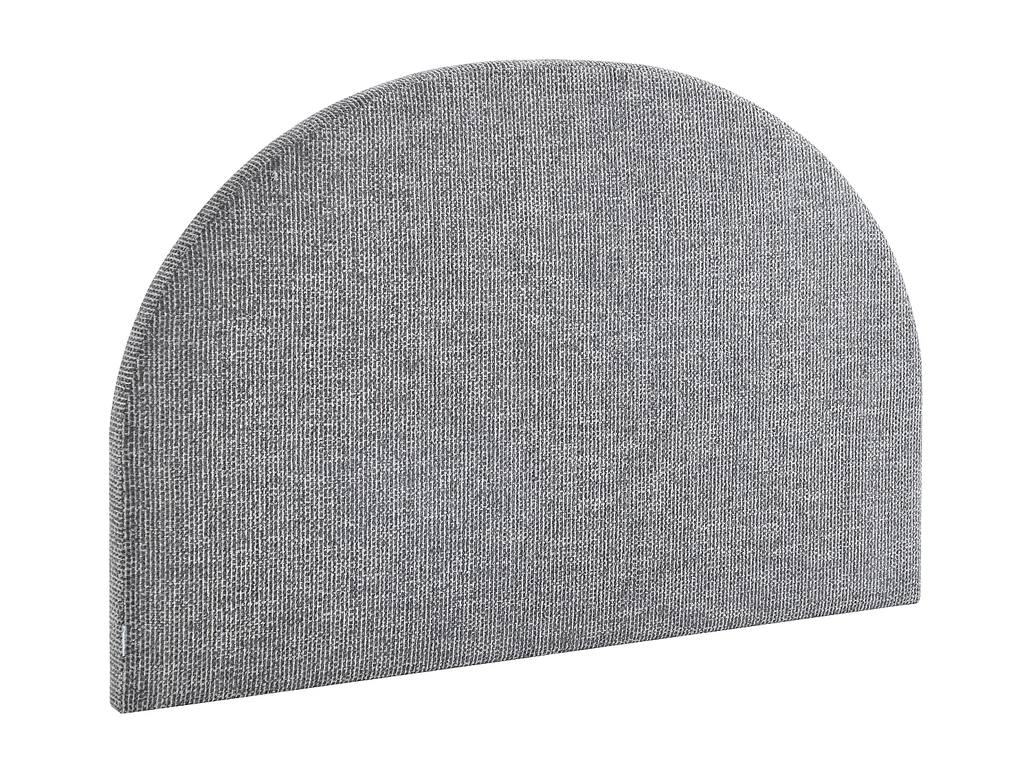 Tête de lit 140 cm - Tissu texturé - Gris - PANIOTI