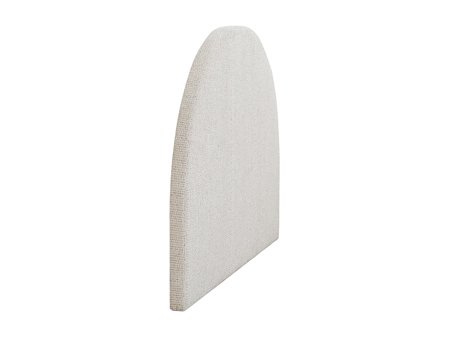 Tête de lit 160 cm - Tissu texturé - Beige - PANIOTI