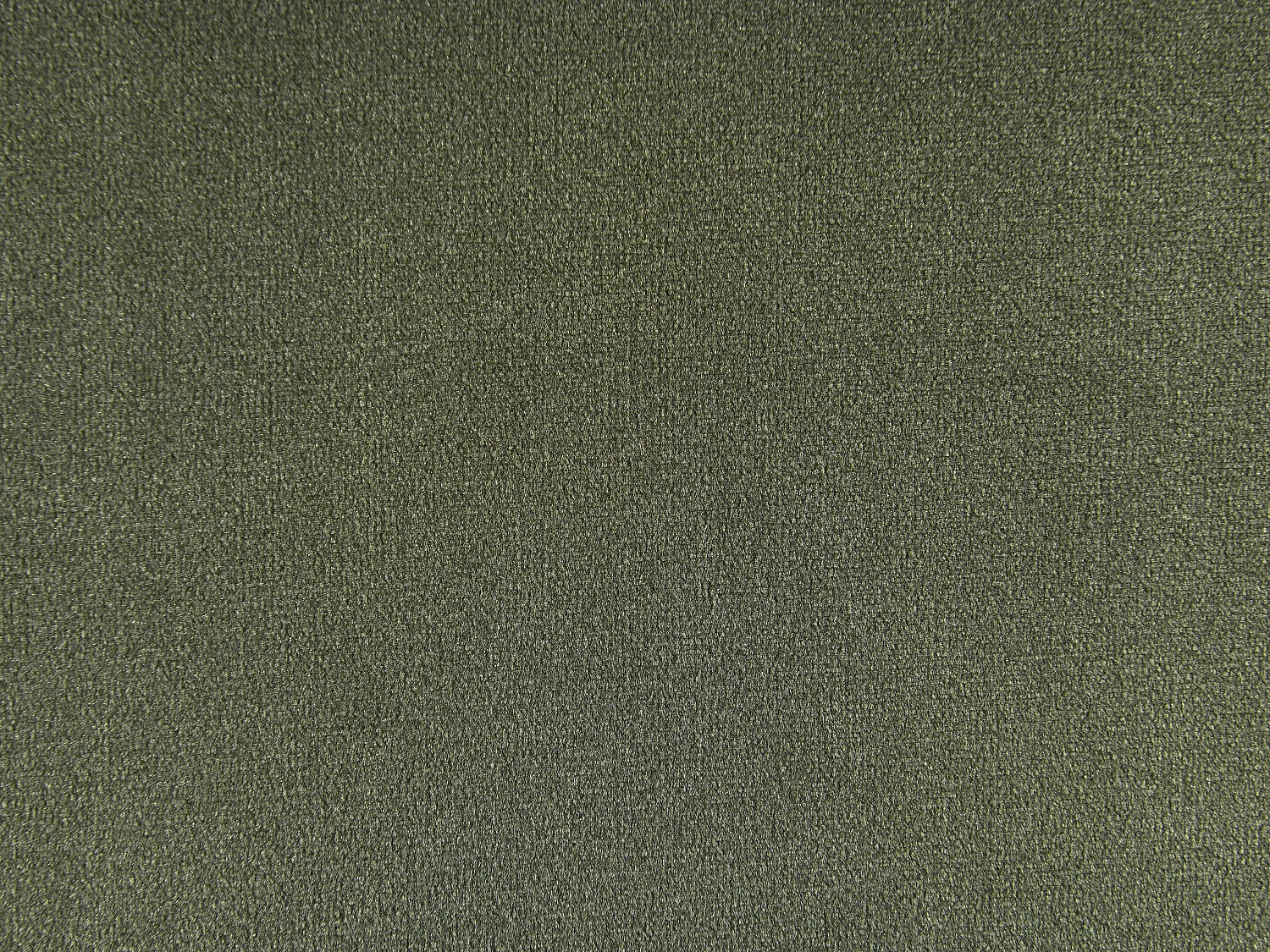 Table de chevet - 1 tiroir et 1 niche - Tissu velours - Vert olive - DANIELE