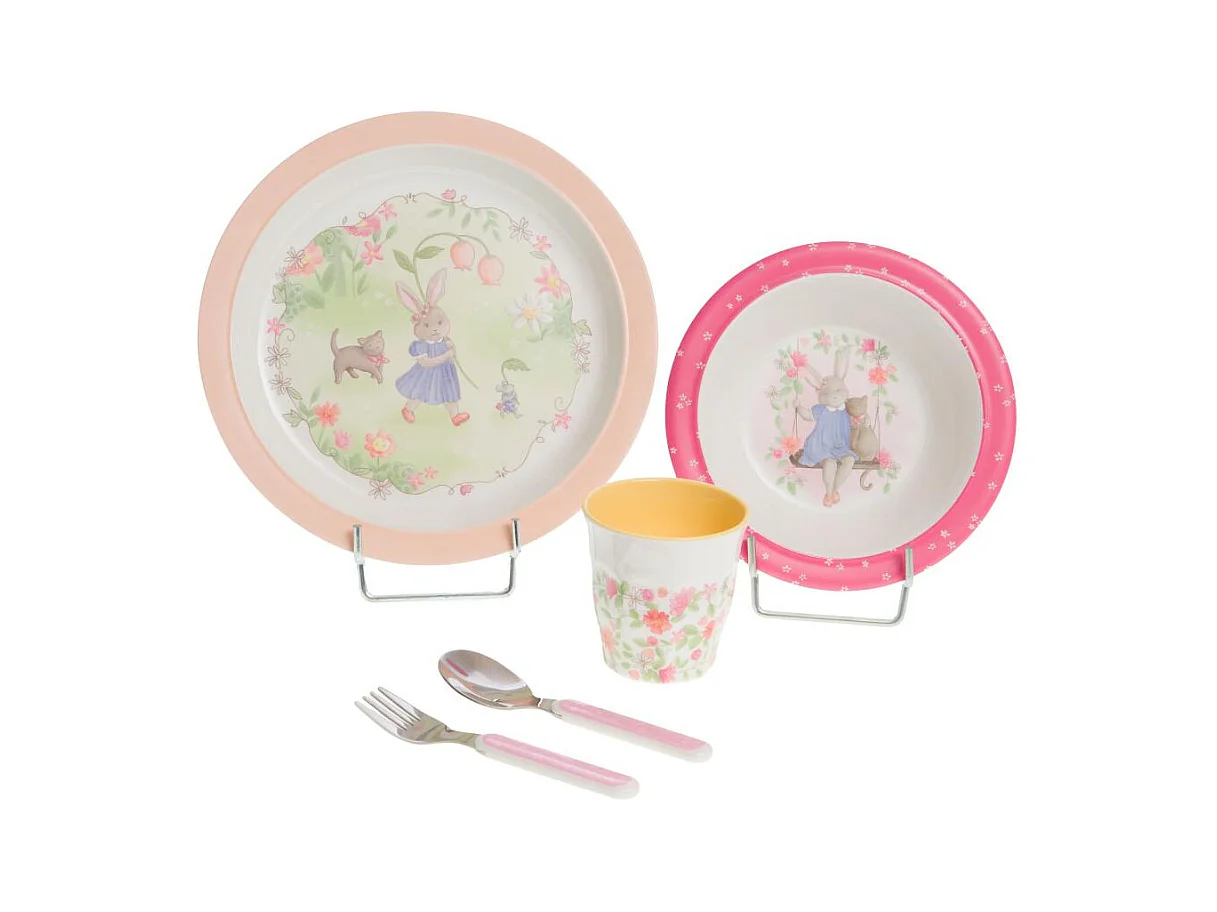 Coffret déjeuner 5 pièces Ombeline