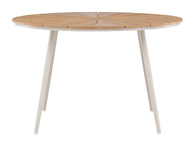 San Vito Gartentisch Ø120cm beige.