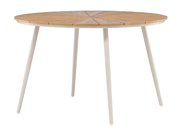 San Vito Gartentisch Ø120cm beige.