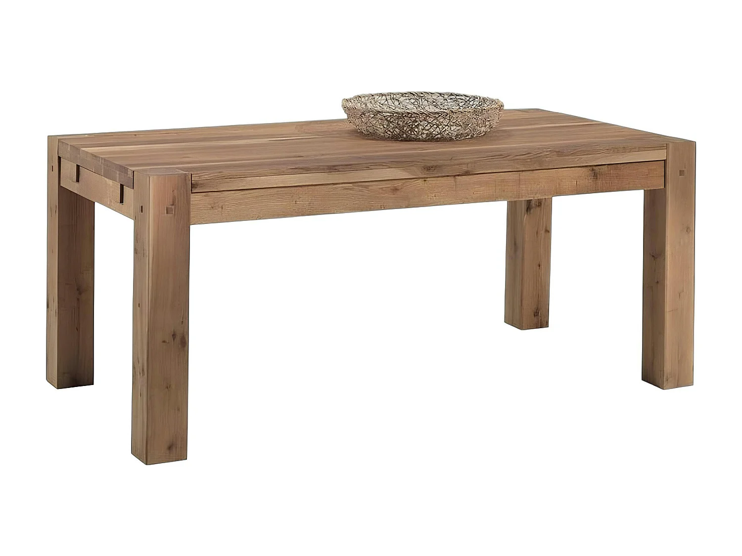 Table à manger extensible bois de chêne 180-280 FJORD