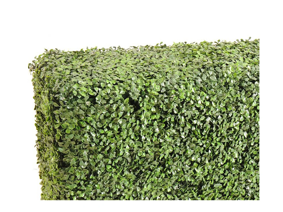 Plante artificielle haute gamme Spécial extérieur / Buis artificiel HAIE - Dim : 80 x 35 x 108 cm