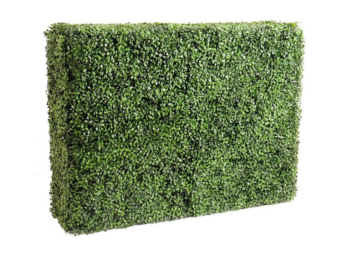 Plante artificielle haute gamme Spécial extérieur / Buis artificiel HAIE - Dim : 80 x 35 x 108 cm