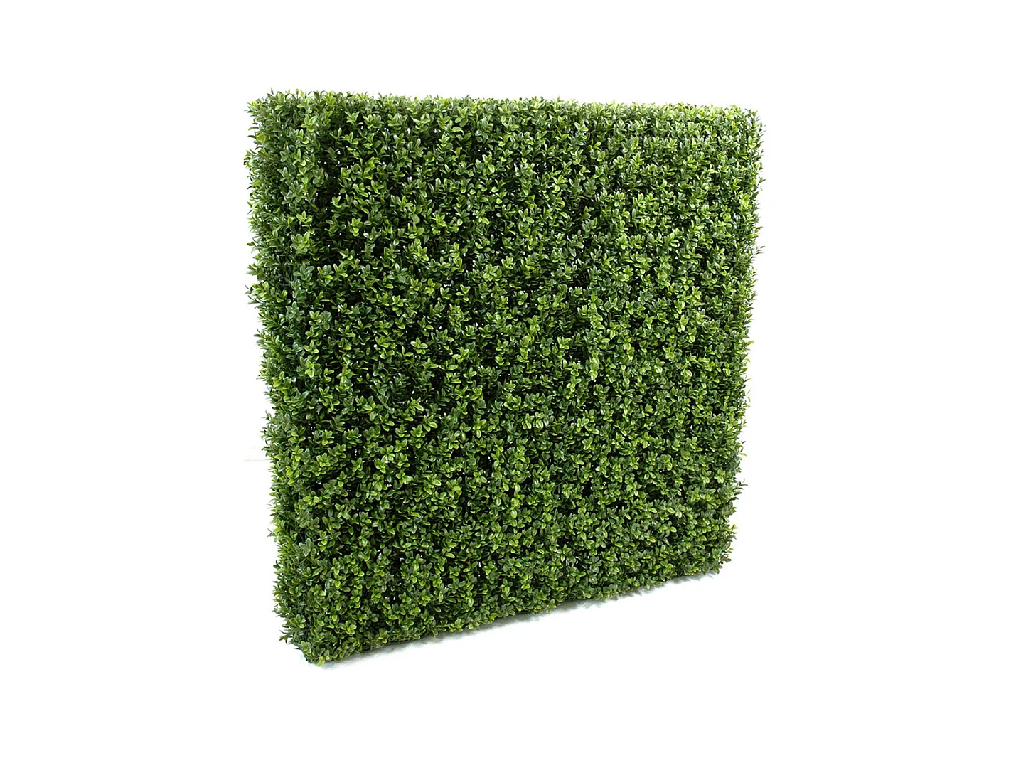 Plante artificielle haute gamme Spécial extérieur/Buis artificiel Haie de structure en métal coloris vert - Dim : 149 x 35 x 100 cm