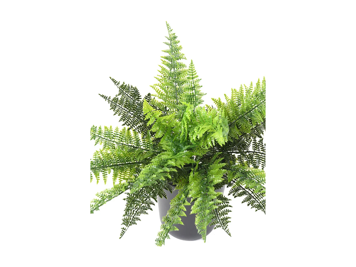 Plante artificielle haute gamme Spécial extérieur / Fougère artificielle à piquet - Dim : 40 x 40 cm