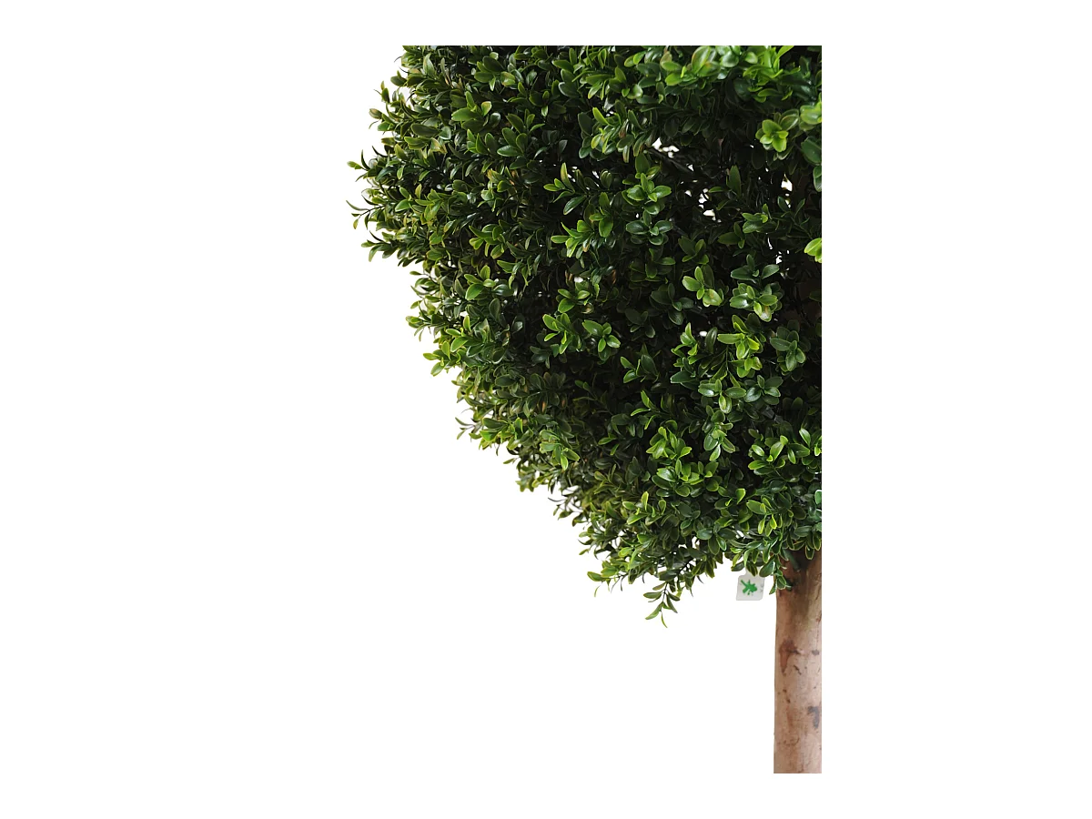 Plante artificielle haute gamme Spécial extérieur / Buis boule coloris vert - Dim : H.180 x D.80 cm