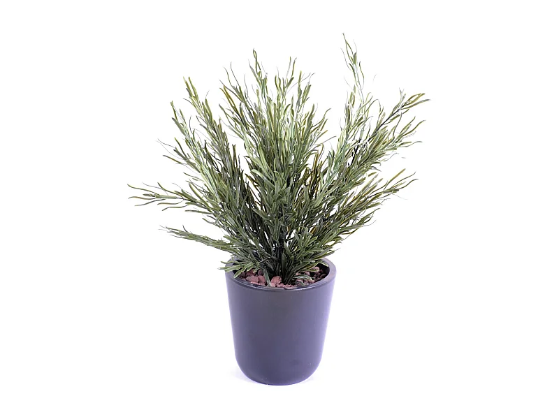 Plante artificielle haute gamme Spécial extérieur / Podocarpus artificiel - Dim : 45 x 30 cm