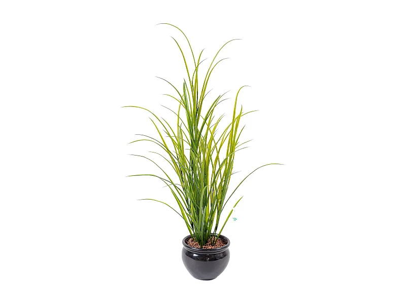 Plante artificielle haute gamme Spécial extérieur / Herbe artificielle - Dim : 100 x 45 cm