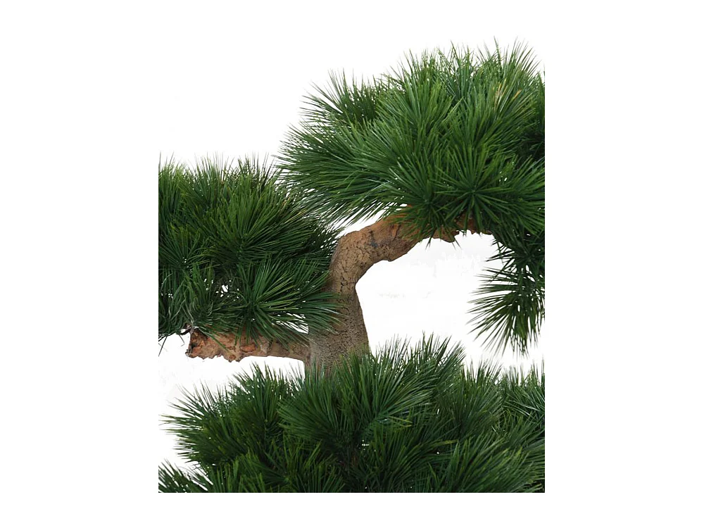 Plante artificielle haute gamme Spécial extérieur / PIN artificiel BONSAI - Dim : 92 x 65 cm
