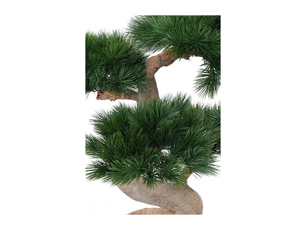 Plante artificielle haute gamme Spécial extérieur / PIN artificiel BONSAI - Dim : 92 x 65 cm