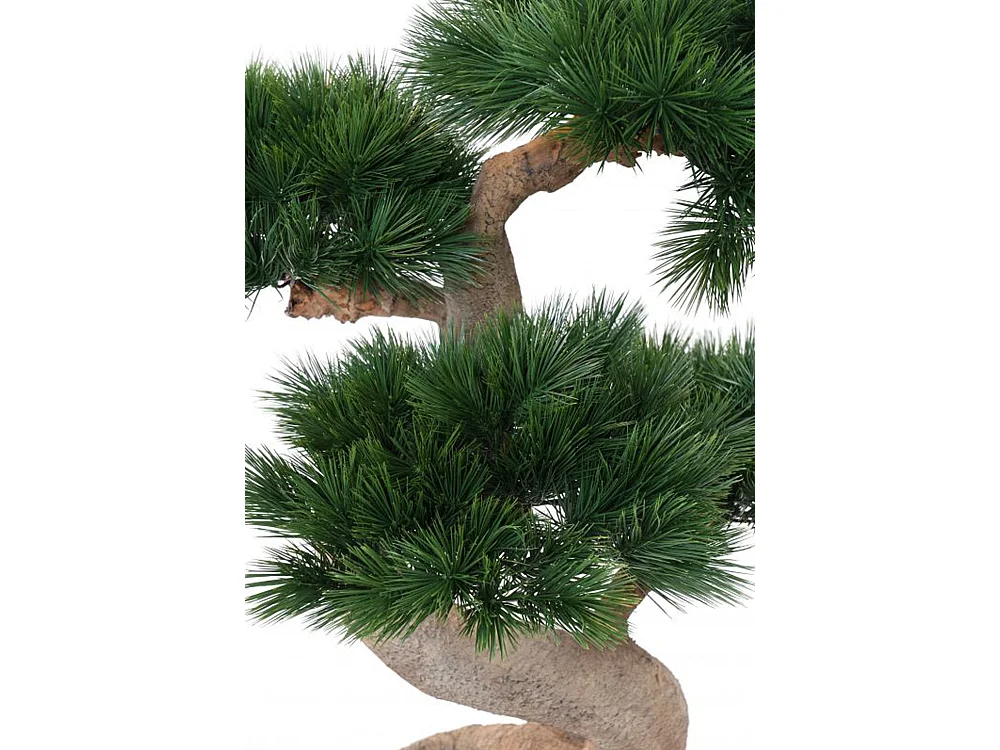 Plante artificielle haute gamme Spécial extérieur / PIN artificiel BONSAI - Dim : 92 x 65 cm