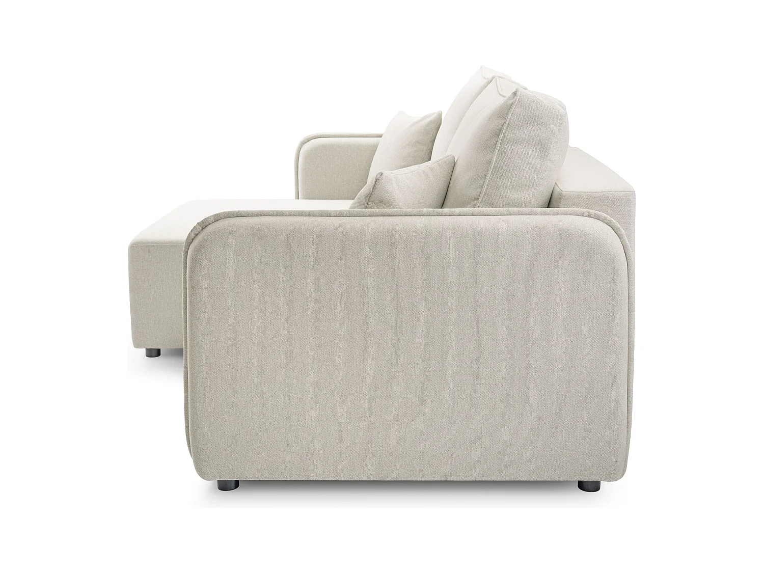 Hoekbank – crème – linkerzijde – KASSIAN