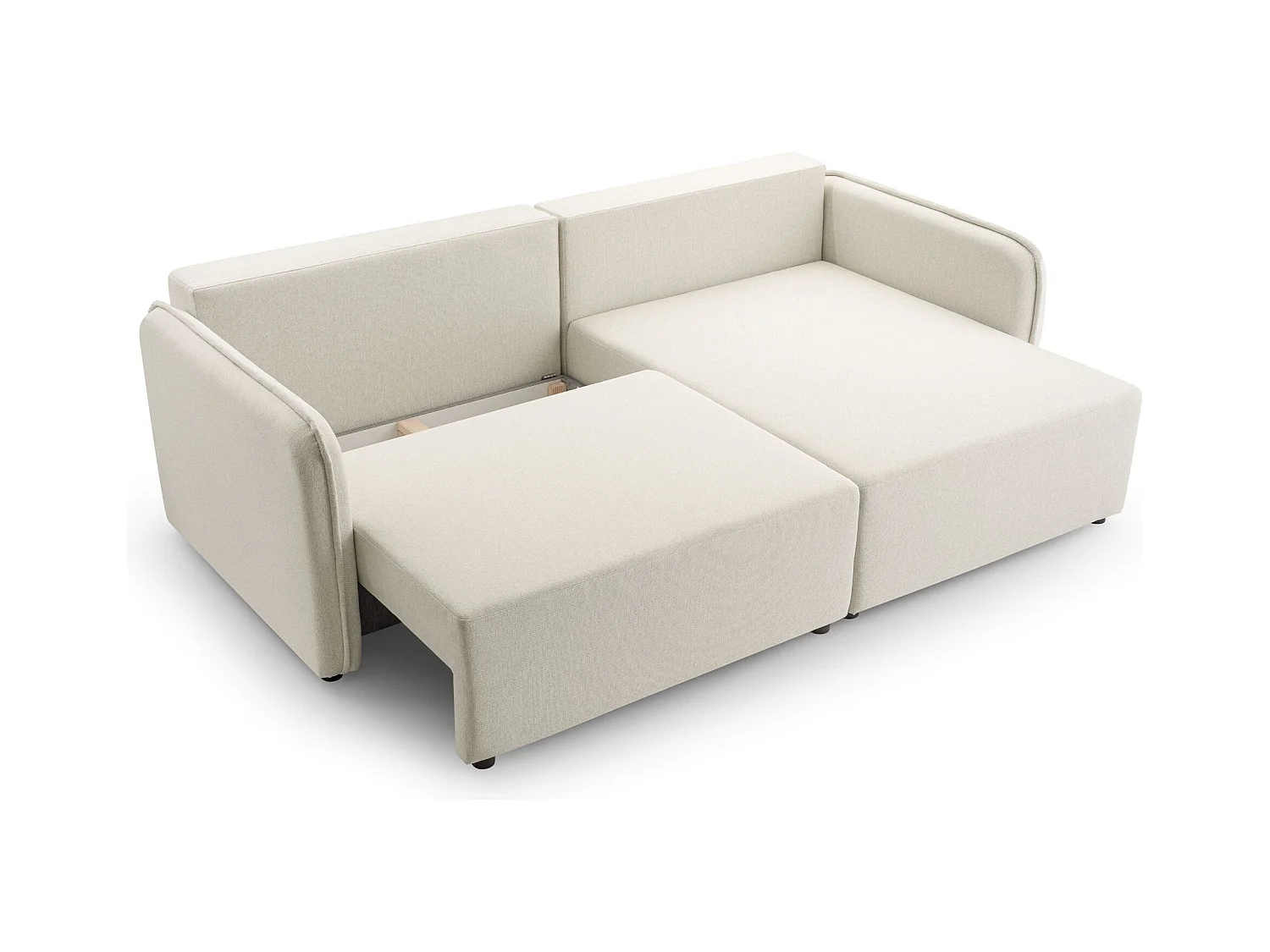 Hoekbank – crème – rechterkant – KASSIAN