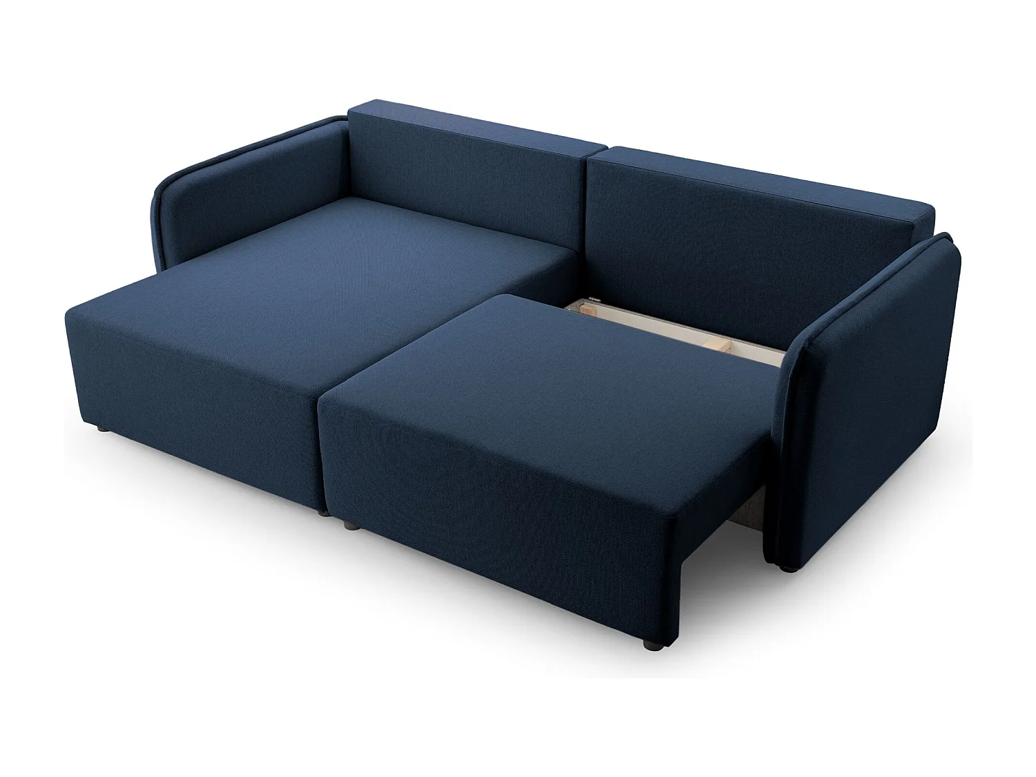 Hoekbank – marineblauw – linkerzijde – KASSIAN