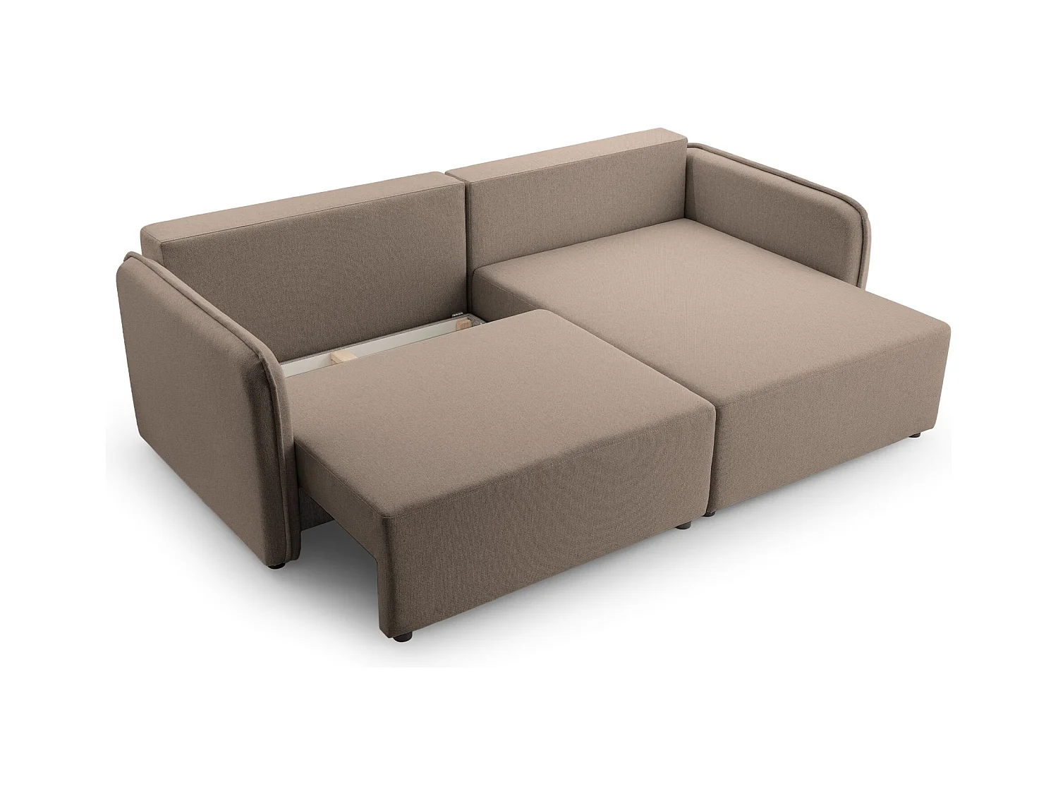 Hoekbank – lichtbruin – rechts – KASSIAN