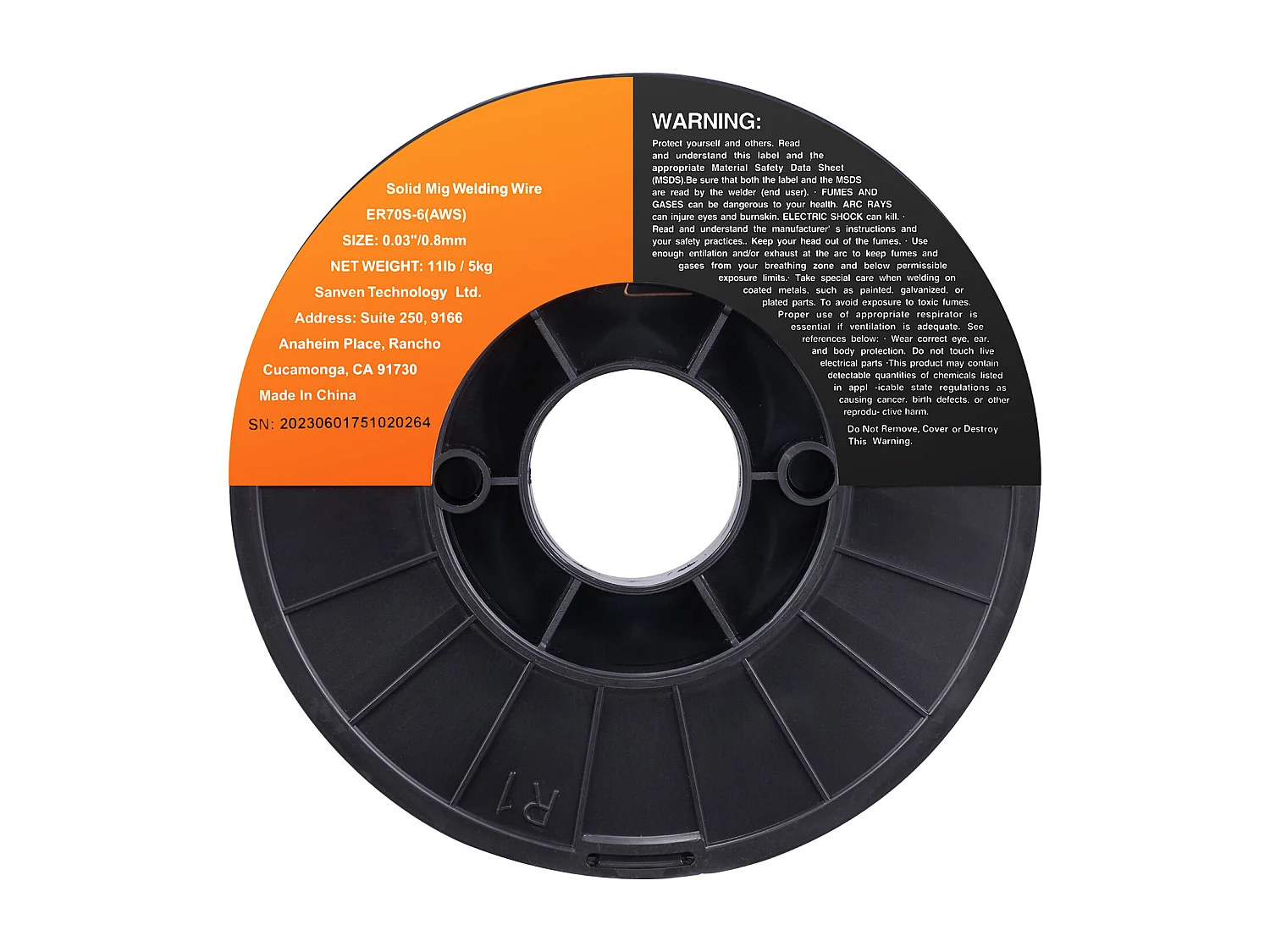Filo per Saldare Succebuy MIG ER70S-6 0.08CM 5KG, Filo di Acciaio Tenero Solido