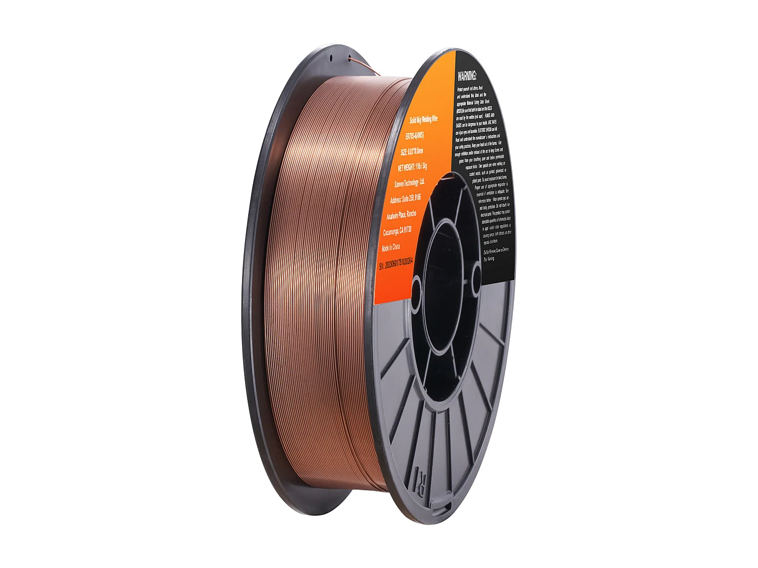 Filo per Saldare Succebuy MIG ER70S-6 0.08CM 5KG, Filo di Acciaio Tenero Solido