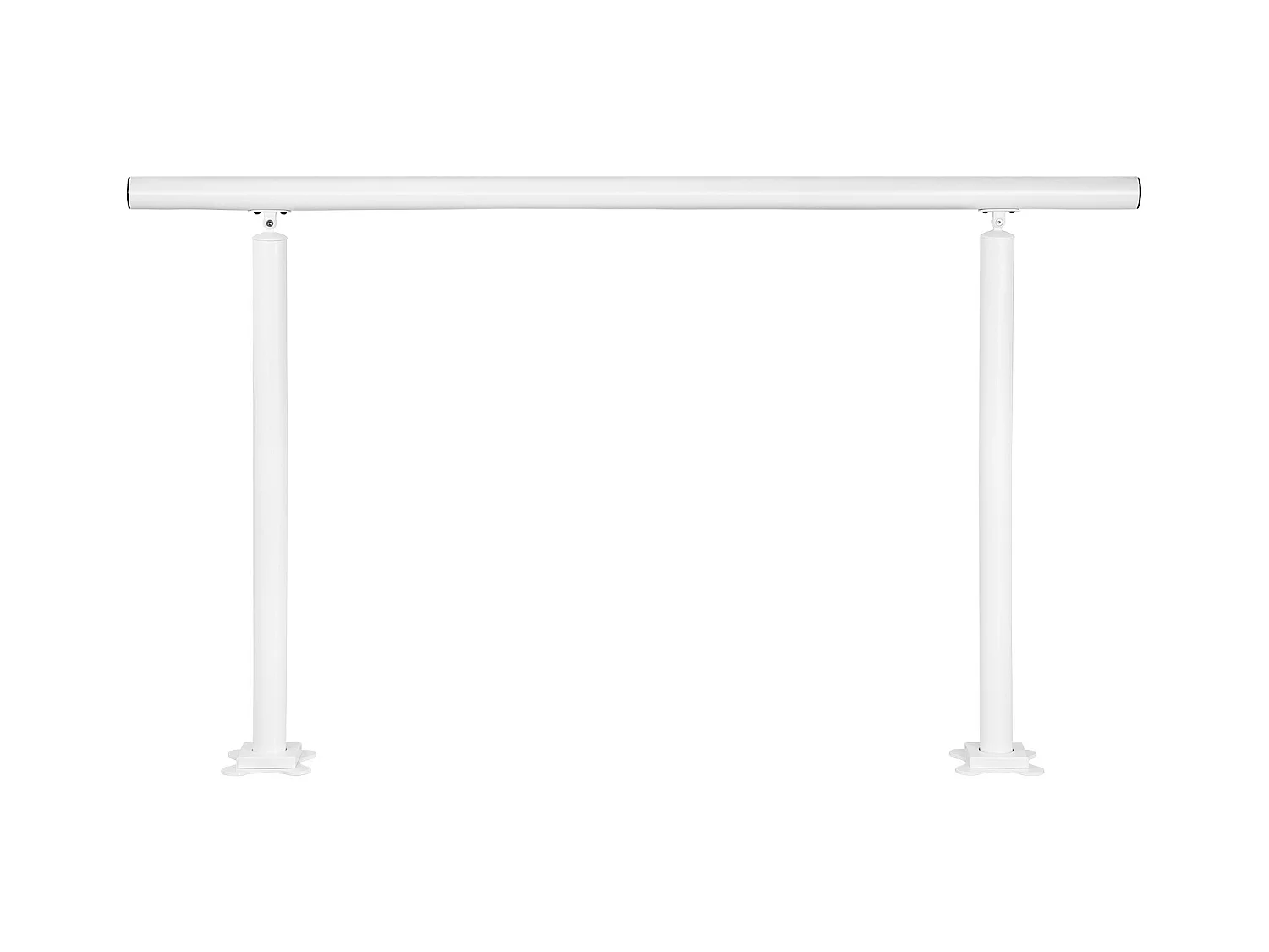 Handlauf, SucceBuy Aluminium-Handlauf für Außentreppen, Passend für 0–5 Stufen, Installationssatz