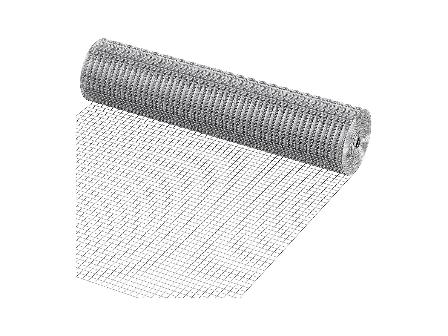 Verzinkter Drahtzaun SucceBuy Drahtgewebe 1,27 cm x 60,96 cm x 762 cm 19 Ga