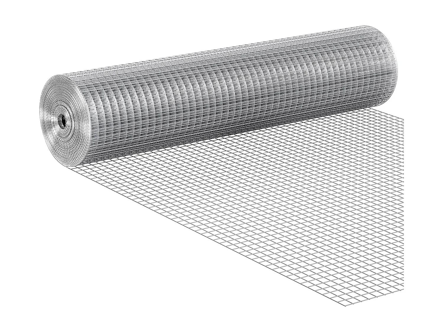 Verzinkter Drahtzaun SucceBuy Drahtgewebe 1,27 cm x 60,96 cm x 762 cm 19 Ga