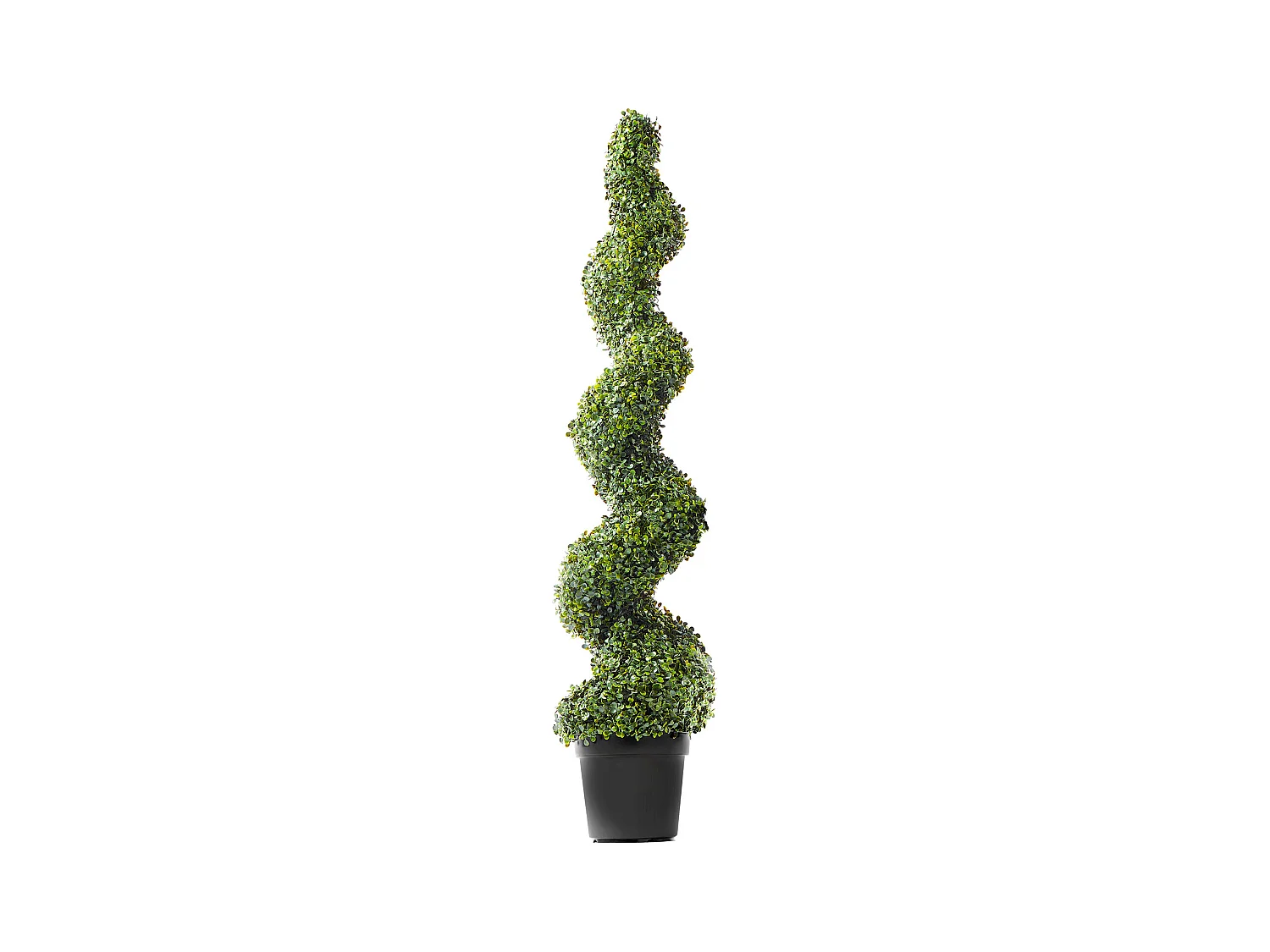 Plante Artificielle, SucceBuy 150 cm Artificiel Buis Topiaire Arbre Résistant Aux UV, Fausse Plante Décor à la Maison, 2 Paquets
