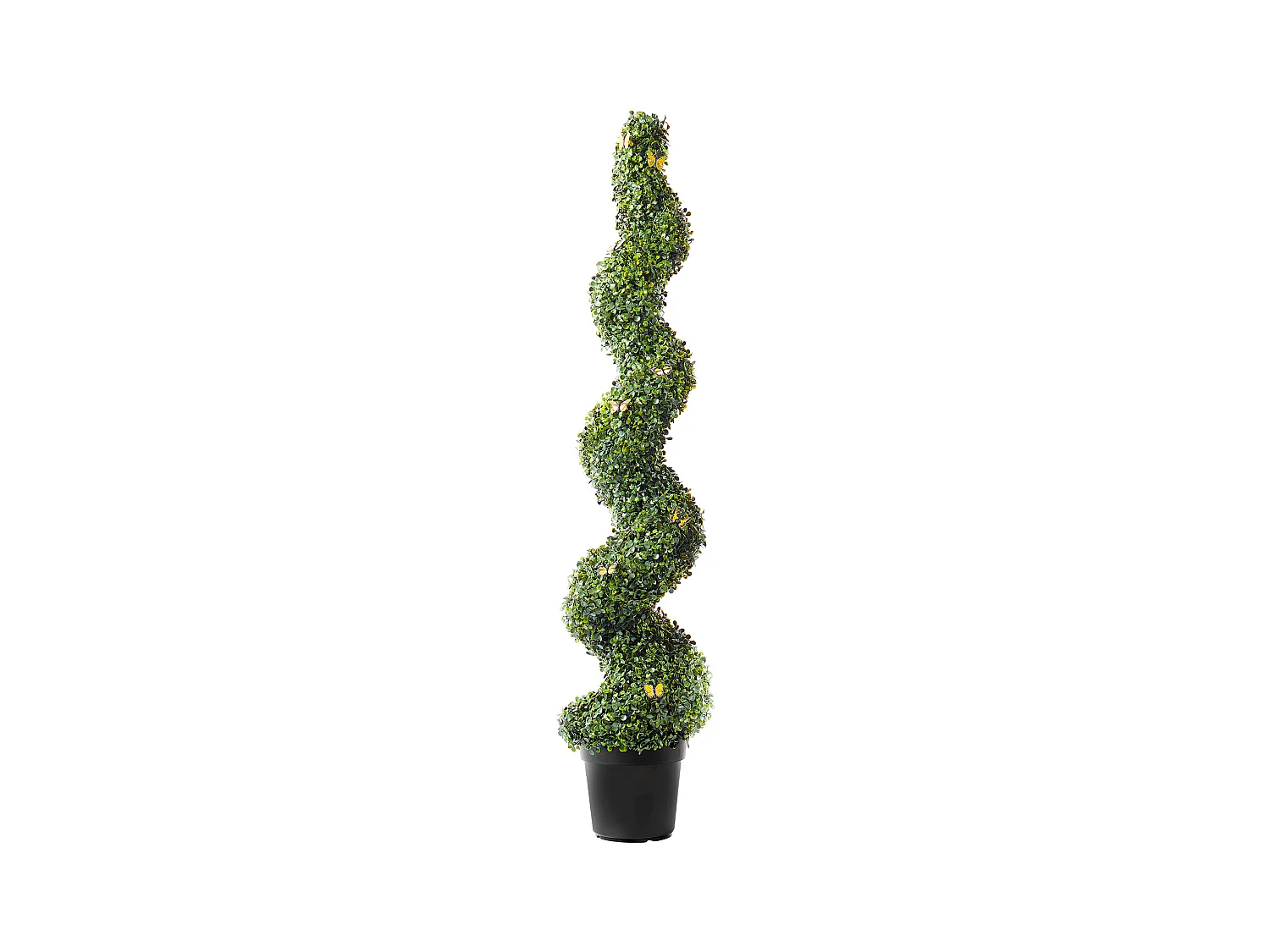 Plante Artificielle, SucceBuy 150 cm Artificiel Buis Topiaire Arbre Résistant Aux UV, Fausse Plante Décor à la Maison, 2 Paquets