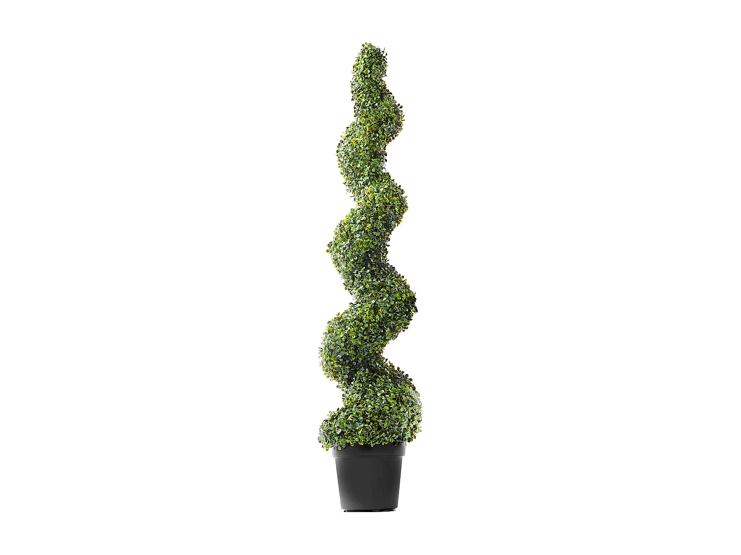 Plante Artificielle, SucceBuy 150 cm Artificiel Buis Topiaire Arbre Résistant Aux UV, Fausse Plante Décor à la Maison, 2 Paquets