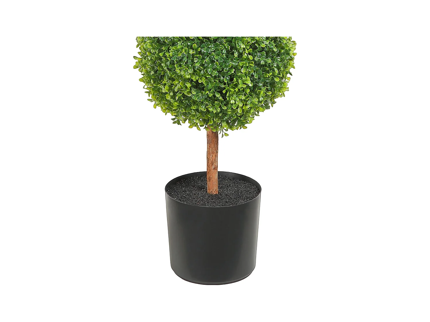 Plante Artificielle, SucceBuy Arbre Topiaire Artificiel de 120 cm, Fausse Plante Décorative avec Feuilles Remplaçables