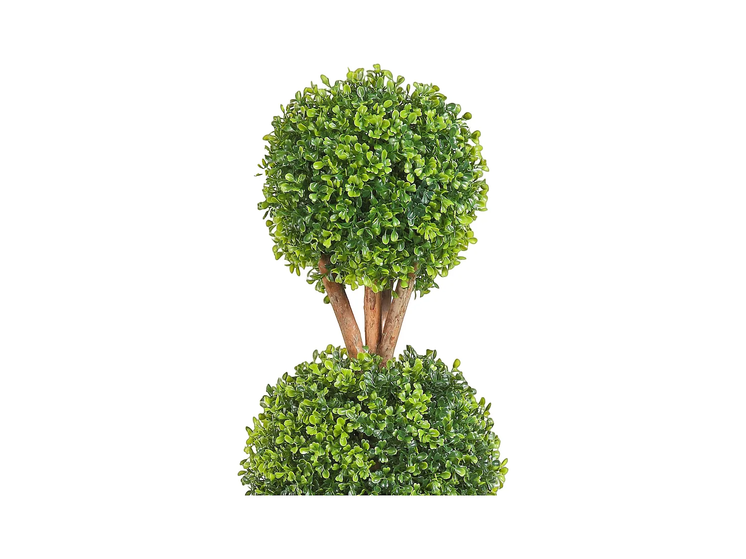 Pianta Artificiale, SucceBuy Albero Topiario Artificiale da 120 cm, Pianta Artificiale Decorativa con Foglie Sostituibili