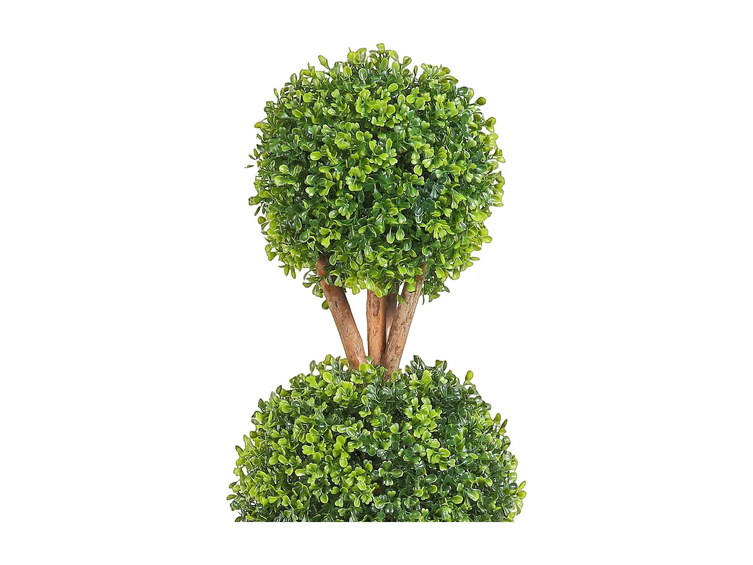 Plante Artificielle, SucceBuy Arbre Topiaire Artificiel de 120 cm, Fausse Plante Décorative avec Feuilles Remplaçables