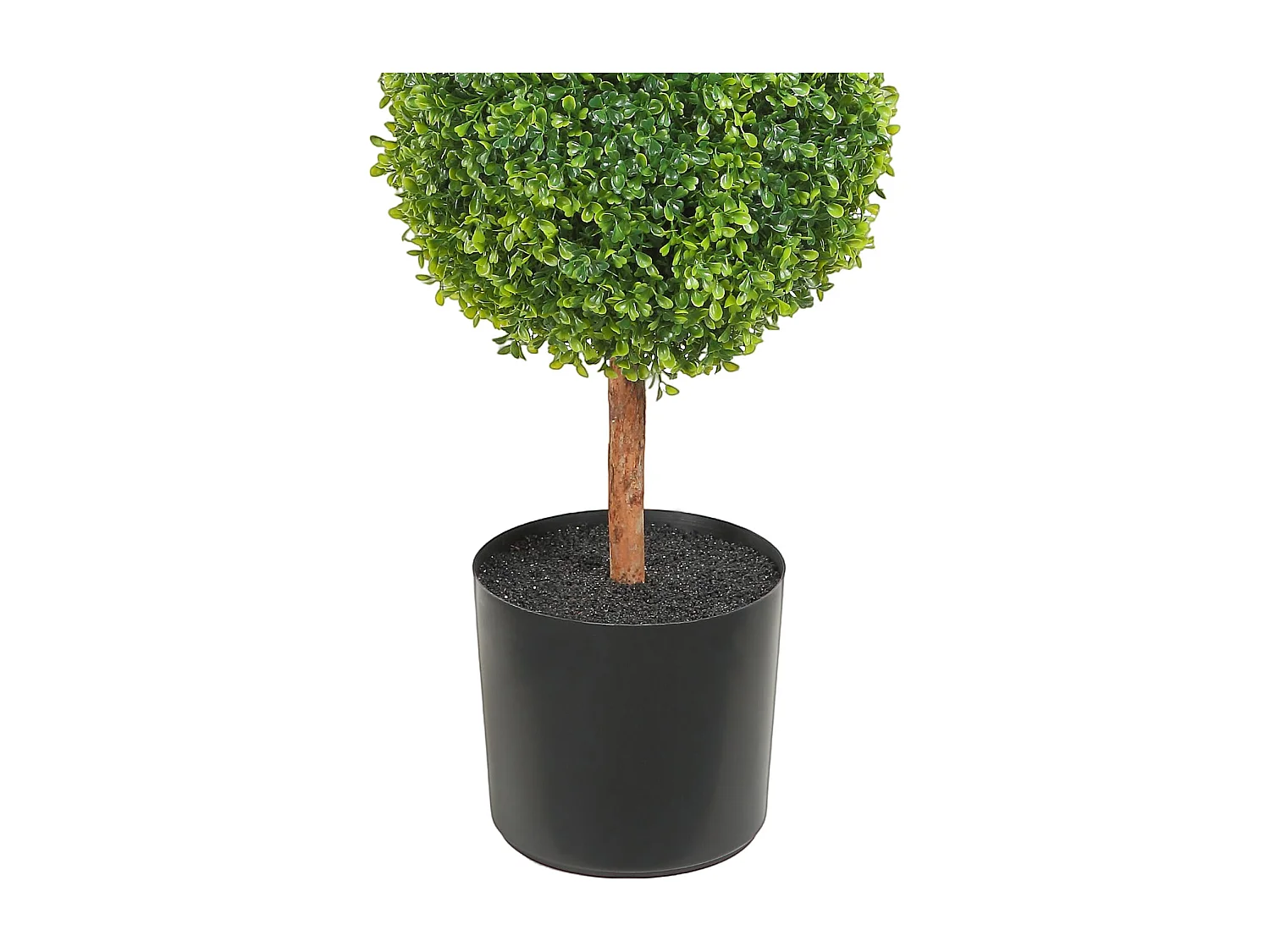 Plante Artificielle, SucceBuy Arbre Topiaire Artificiel de 120 cm, Fausse Plante Décorative avec Feuilles Remplaçables