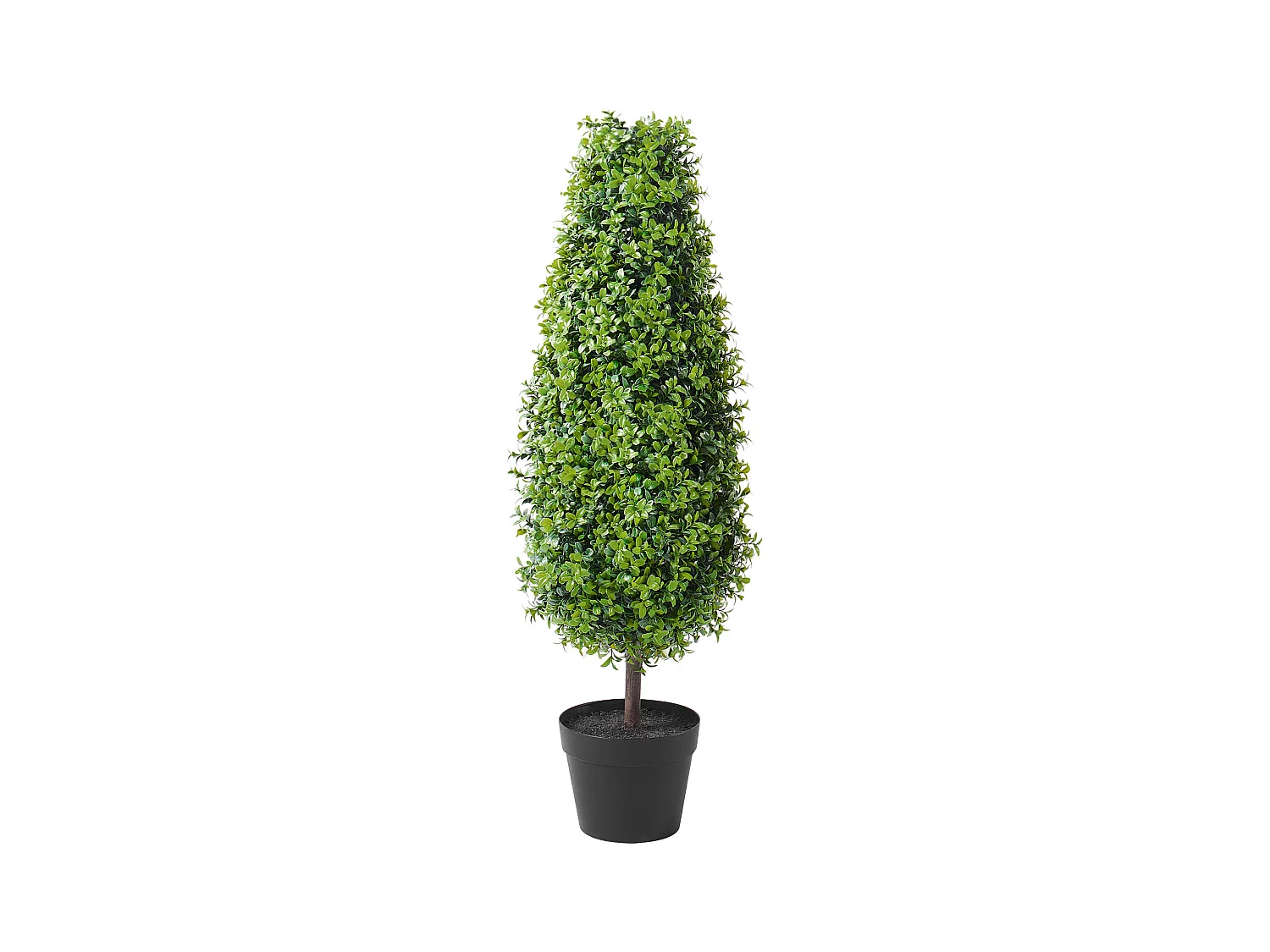 Plante Artificielle, SucceBuy 90 cm Buis Artificiel Topiaire Résistant Aux UV, Décor À La Maison, 2 Paquets Arbre Fausse Plante