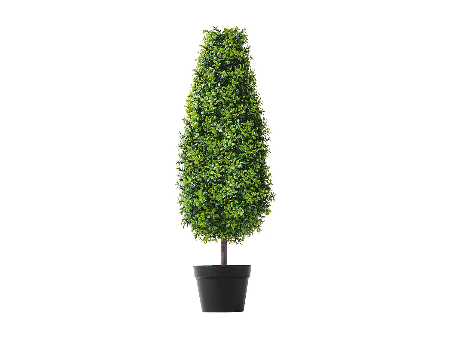 Plante Artificielle, SucceBuy 90 cm Buis Artificiel Topiaire Résistant Aux UV, Décor À La Maison, 2 Paquets Arbre Fausse Plante