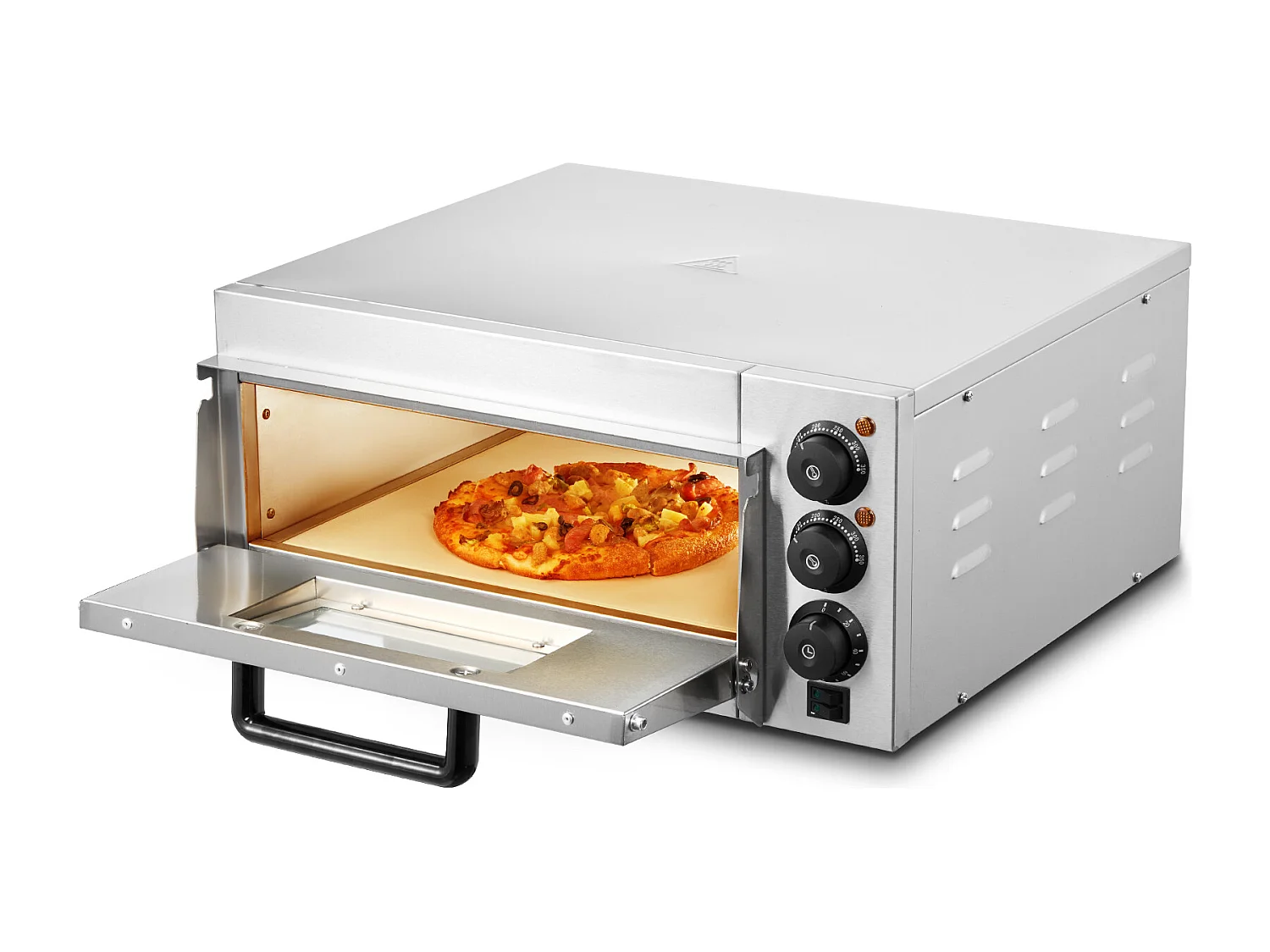 Forno per Pizza SucceBuy da Bancone Commerciale di 40.64CM, Perfetto per la Tua Cucina, il Tuo Dormitorio, il Tuo Campeggio e le Tue Feste