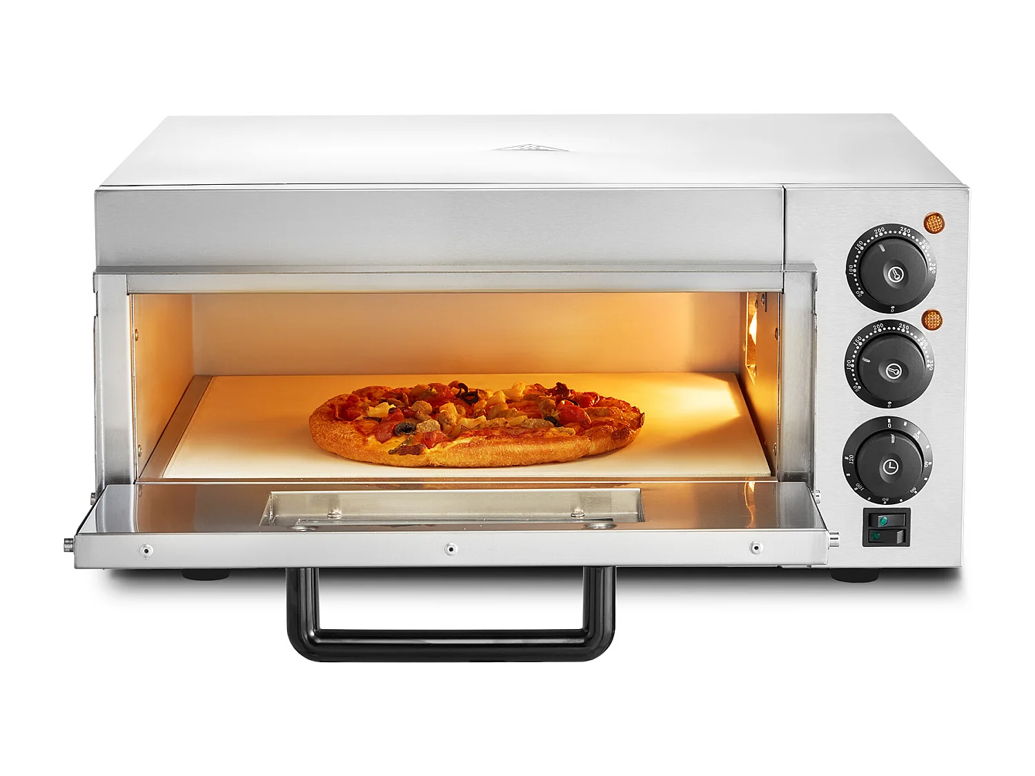 Four à Pizza SucceBuy de Comptoir Commercial de 40.64CM, Parfait pour Votre Cuisine, Votre Dortoir, Votre Camping et Vos Fêtes