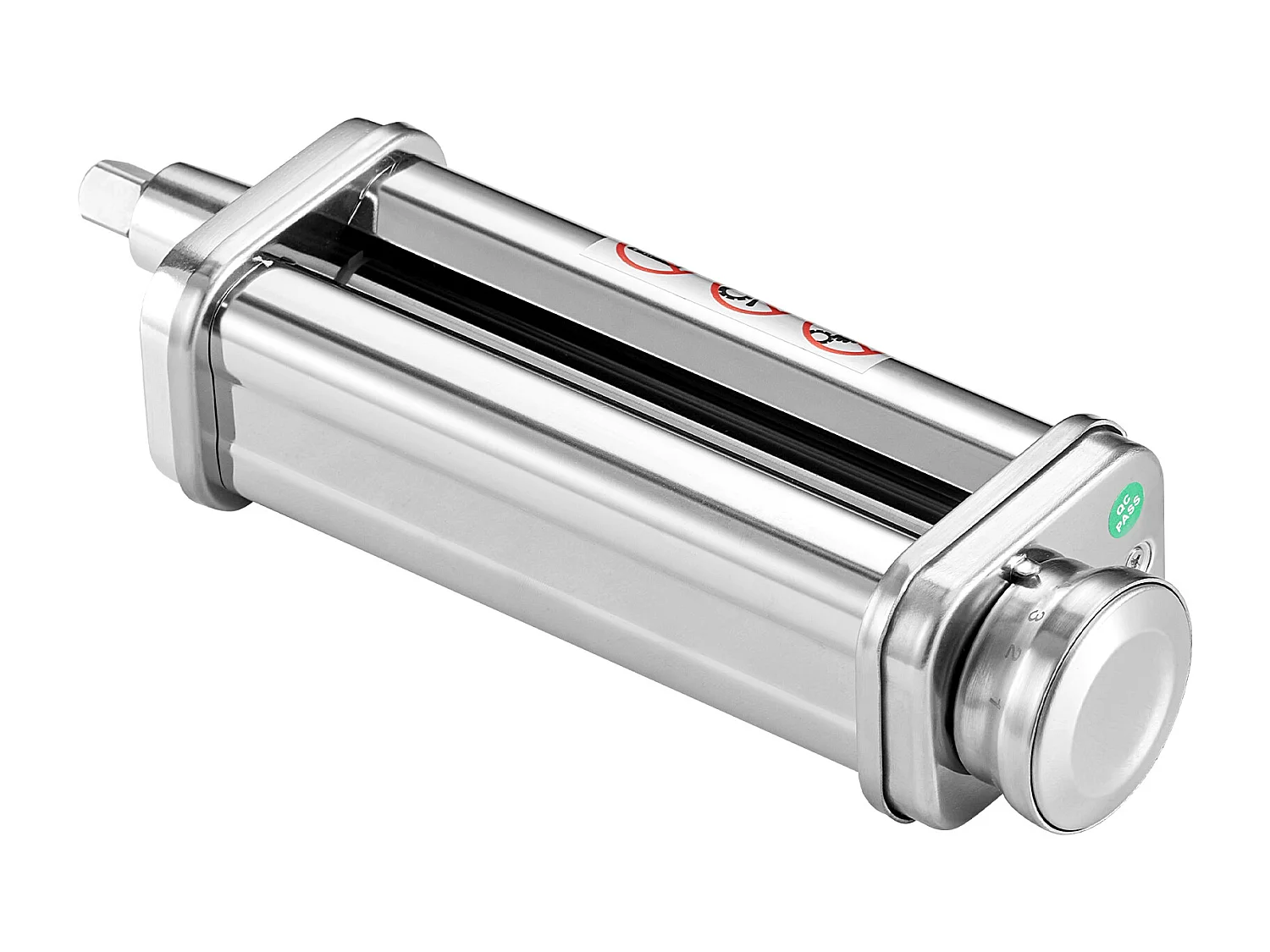 Pastarol SucceBuy Accessoire voor Pasta voor KitchenAid-Mixer, Rol van Roestvrij Staalblaad