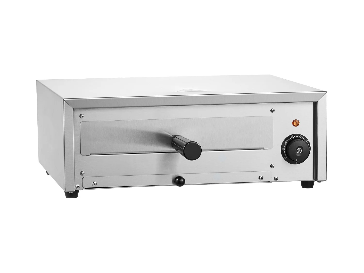 Elektrischer Pizzofen SucceBuy 30,48CM 1500 W 50-350 ℃ Temperatur Ablage mit Abnehmbarer Krümelabfangebene