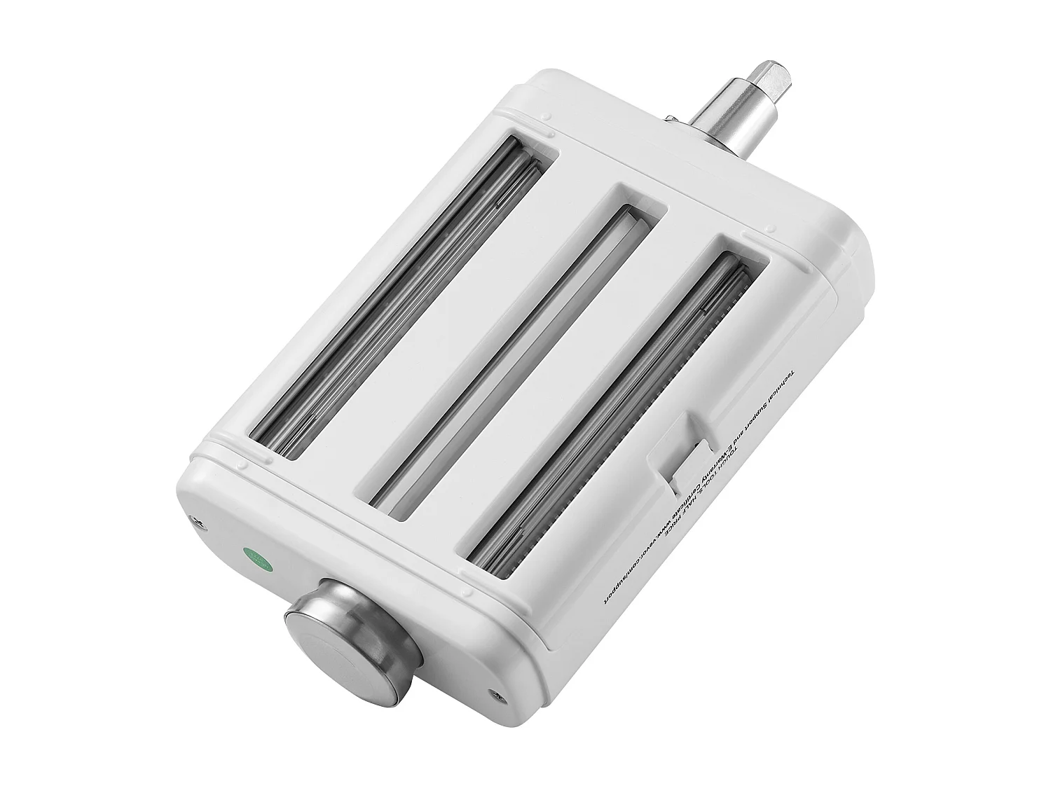 Rouleau à Pâtes SucceBuy Accessoire pour Pâtes 3 en 1 pour Mixeur KitchenAid Ensemble de Coupe-rouleaux en Acier Inoxydable