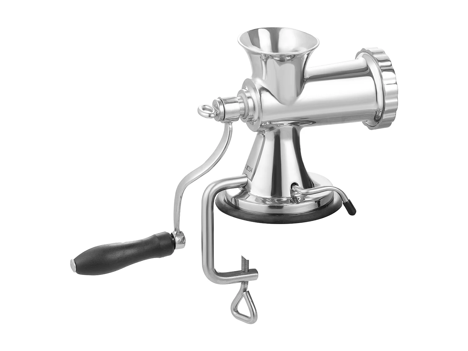 Hachoir à Viande Manuel Succebuy en Acier Inoxydable 304 avec Ventouse et Pince