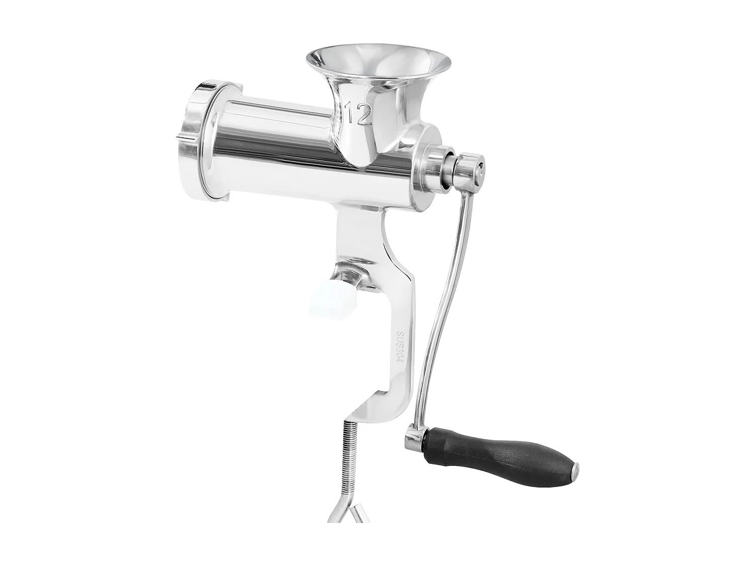 Trinchador de Carne Manual Succebuy, Trinchador de Mão em Aço Inoxidável 304 com Pinça de Mesa