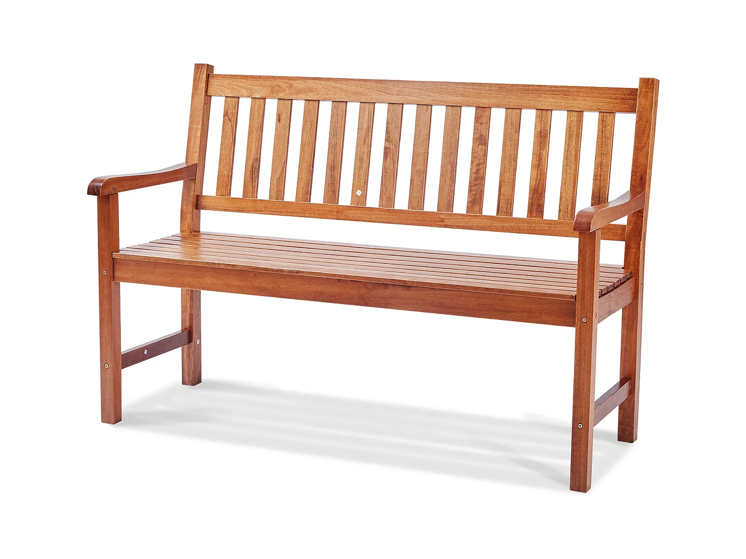 Banc Exterieur Jardin en Bois SucceBuy de 127cm, Capacité de Charge de 363 kg, Sièges d'Extérieur pour la Cour et la Véranda