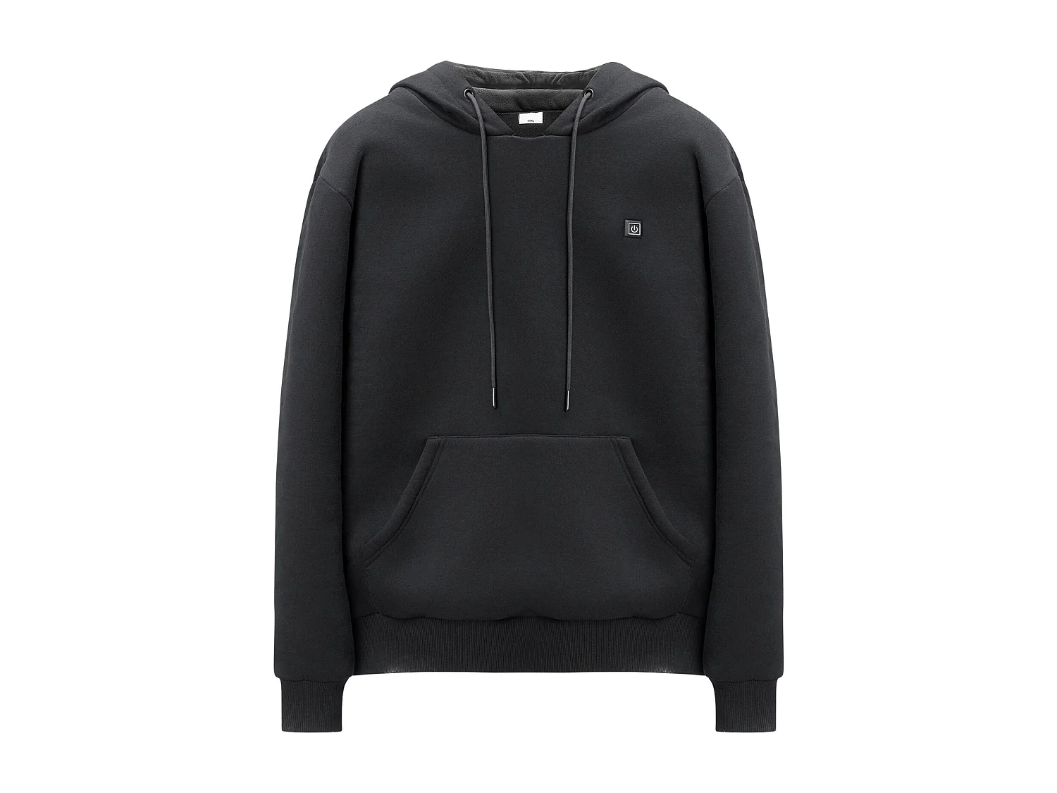 Sweat à Capuche Chauffant SucceBuy, 7,4 V, 5 Zones de Chauffage, Veste Électrique, Taille L, Noir