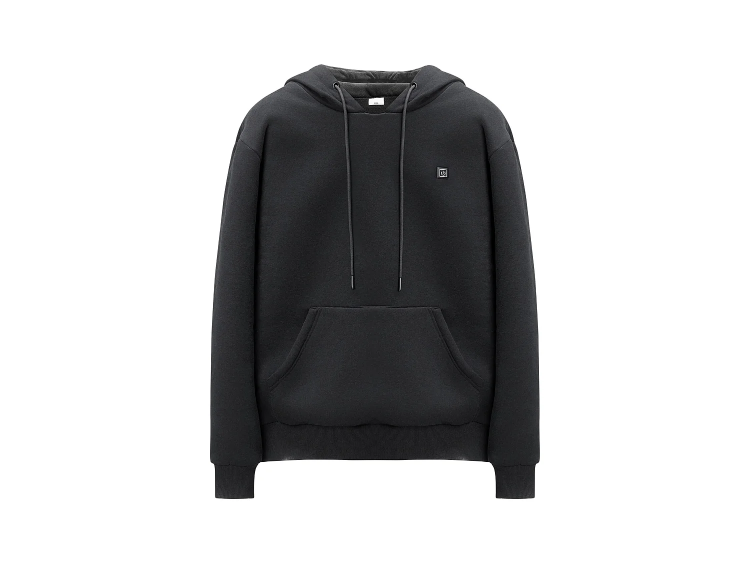 Verwarmde Hoodie SucceBuy, Unisex Elektrische Jas, 5 Verwarmingszones, 7,4 V, Maat XXXL, Zwart