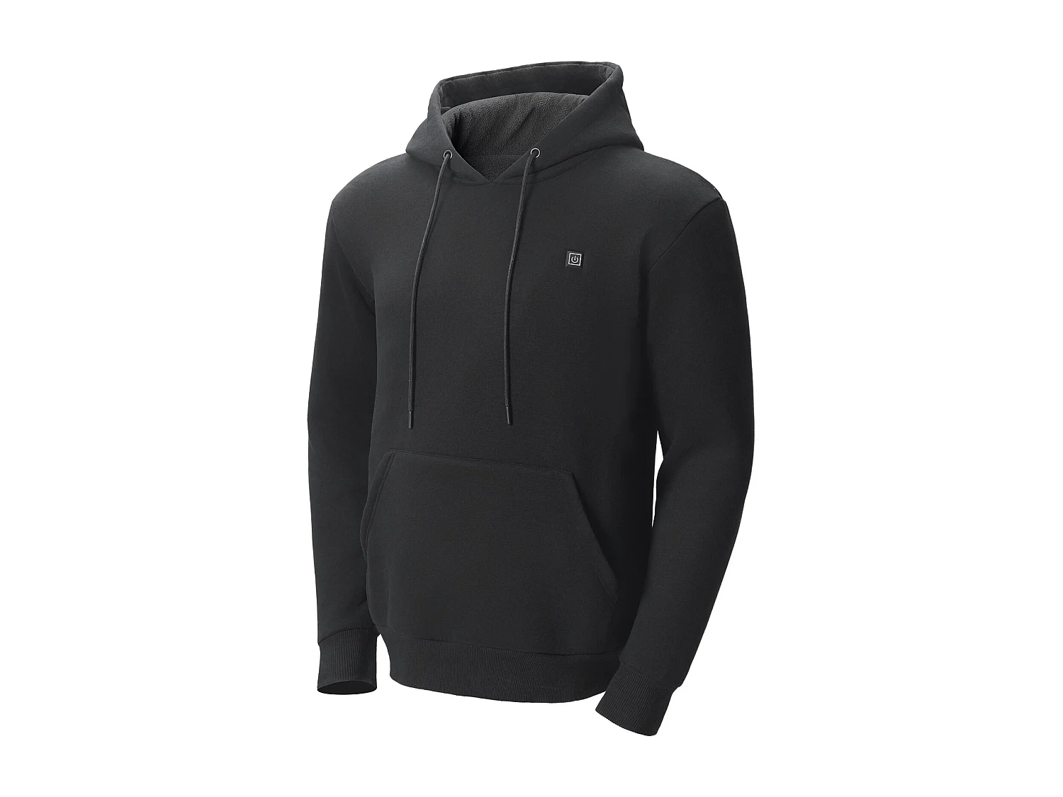 Sweat à Capuche Chauffant SucceBuy, Veste Électrique Unisexe, 5 Zones de Chauffage, 7,4 V, Taille XXXL, Noir