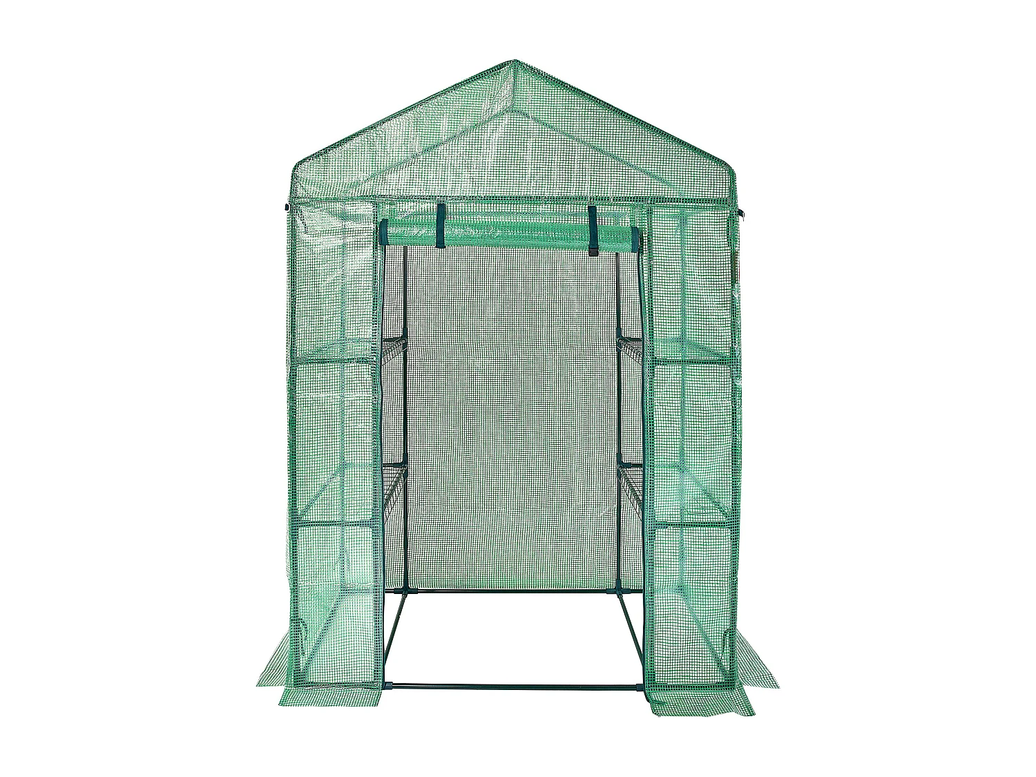 Serre Tunnel SucceBuy avec Étagères 140.21 x 73.15 x 204.22cm