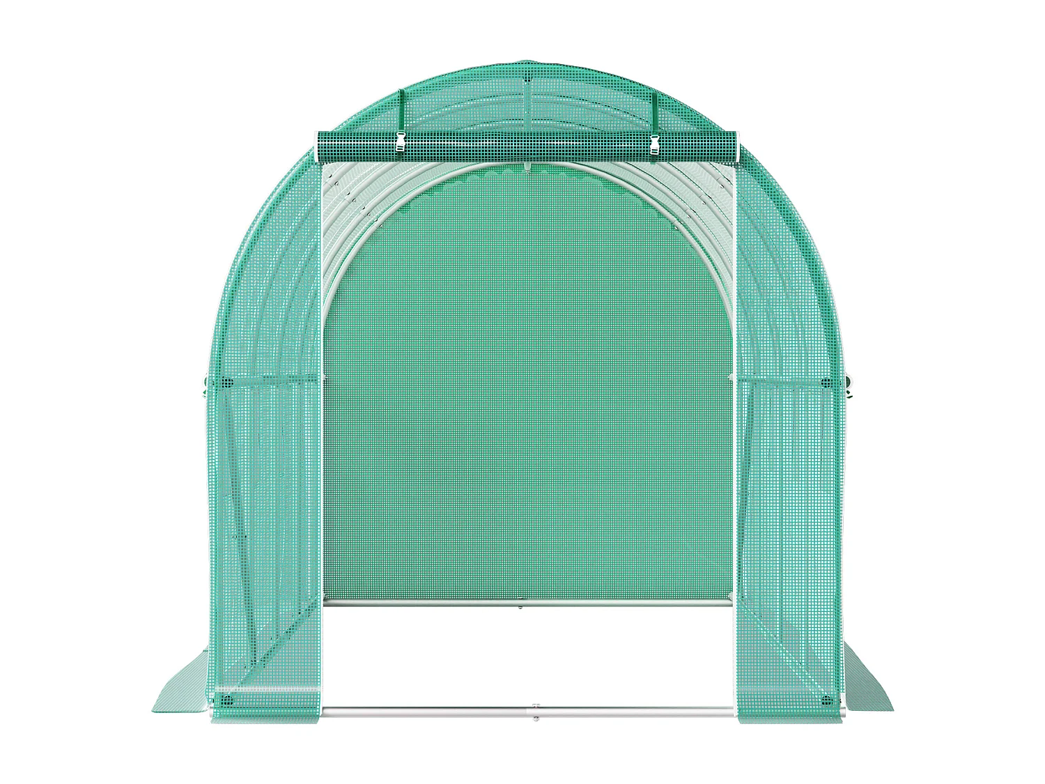 Folientunnel SucceBuy mit Verzinktem Rahmen 4,5 x 2 x 2 m, Wasserdicht
