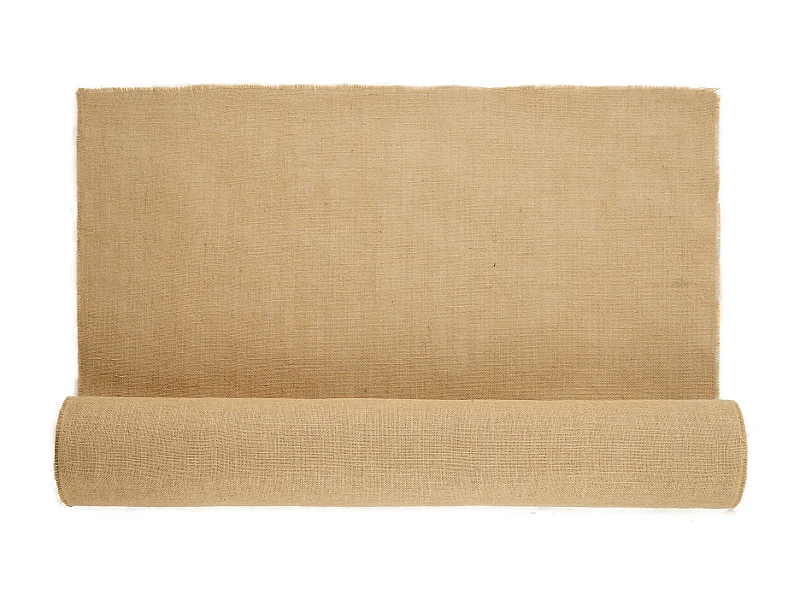 Rouleau de Tissu en Toile de Jute SucceBuy, 1016 mm x 22,86 m, Idéal pour l'Artisanat et les Plantes