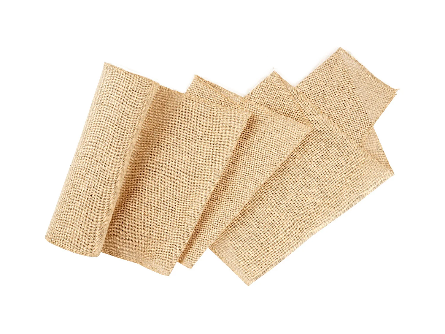 Rouleau de Toile de Jute SucceBuy, 355 mm x 45,7 m, Idéal pour l'Artisanat et l'Emballage Hivernal des Plantes